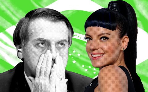 Lily Allen le dedicó «Fuck You» a Bolsonaro durante show en Brasil