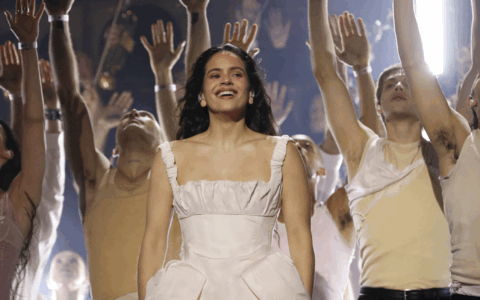 Rosalía y su rave en los BRIT Awards